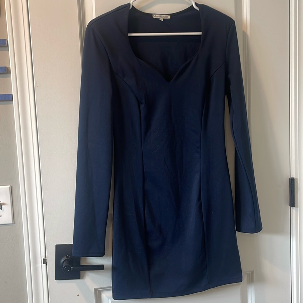 Navy dress from Charlotte Russe size L